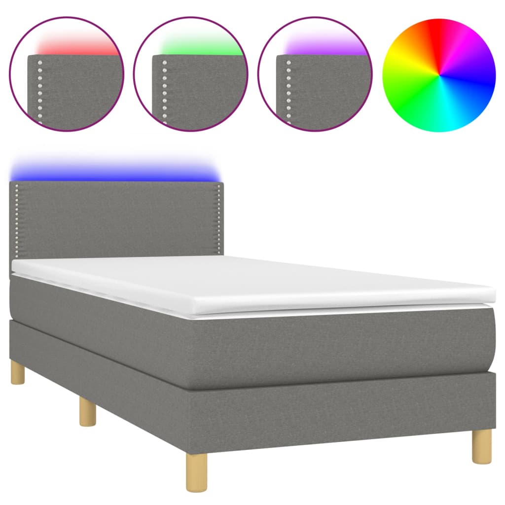 Ramsäng Med Madrass &amp; Led Tyg
