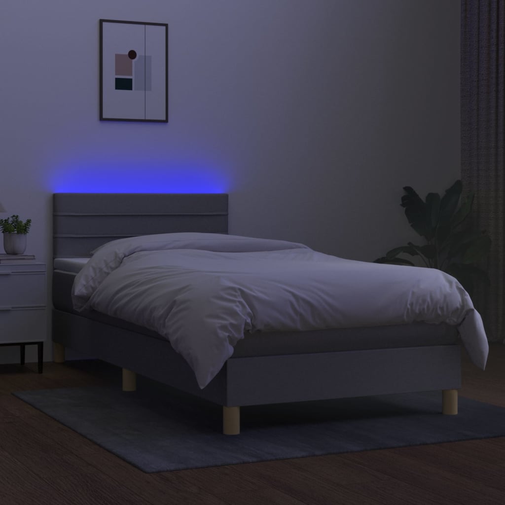 Ramsäng Med Madrass &amp; Led Tyg