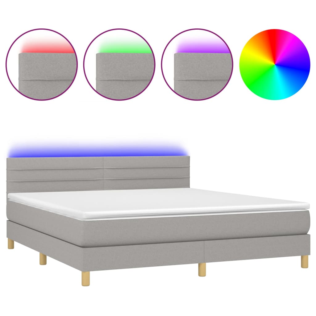 Ramsäng Med Madrass & Led Tyg