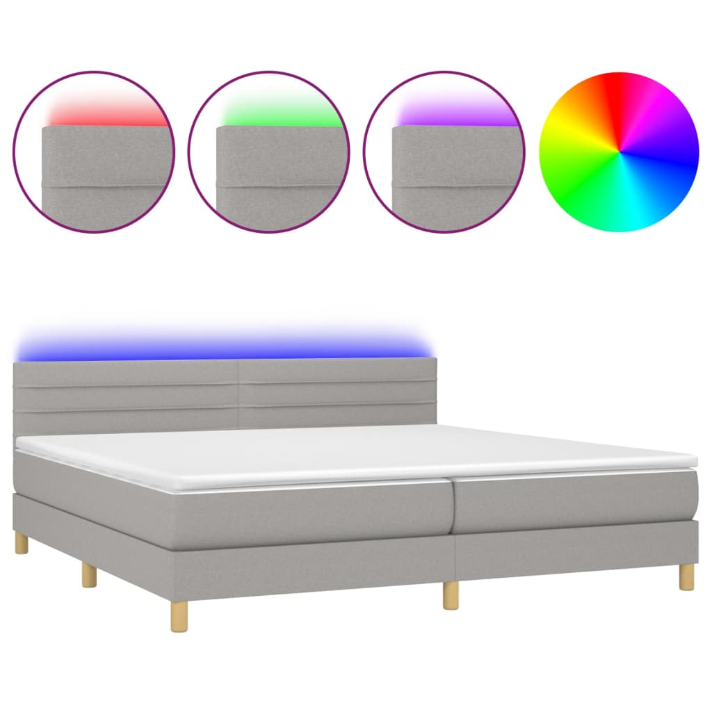 Ramsäng Med Madrass &amp; Led Tyg