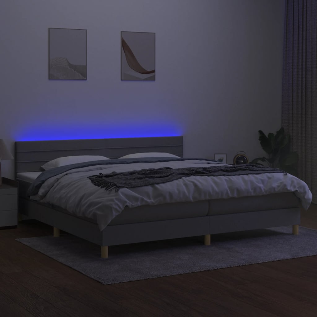 Ramsäng Med Madrass &amp; Led Tyg