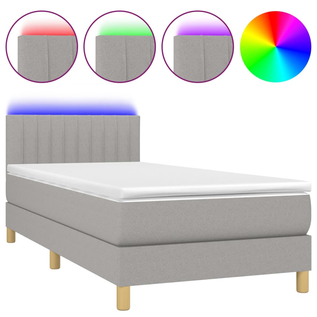 Ramsäng Med Madrass &amp; Led Tyg