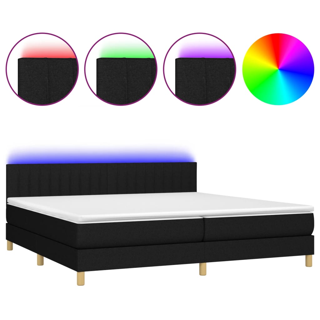 Ramsäng Med Madrass & Led Tyg