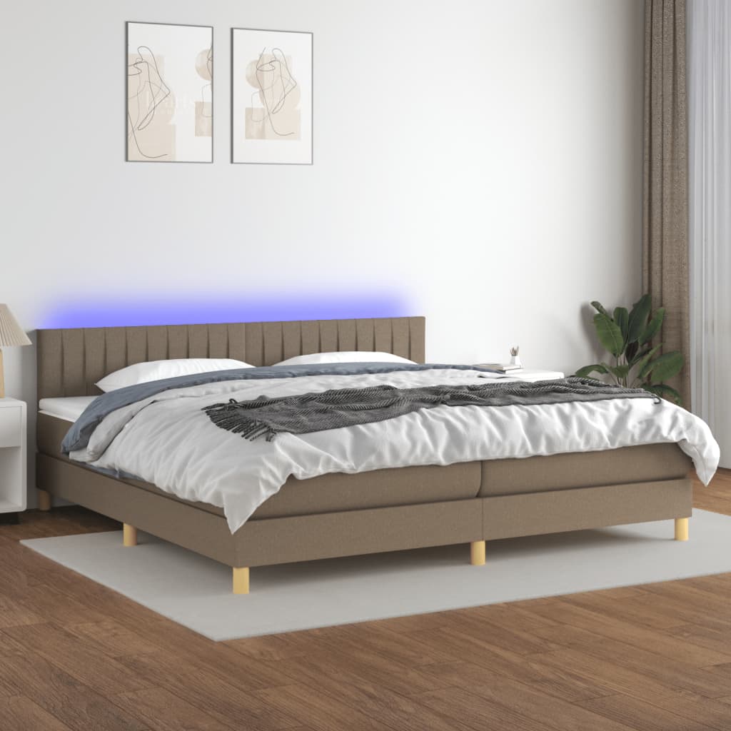 Ramsäng Med Madrass & Led Tyg