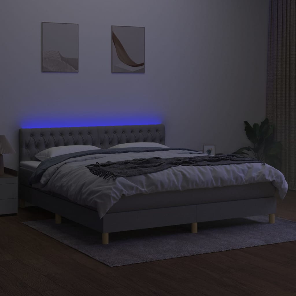 Ramsäng Med Madrass &amp; Led Tyg