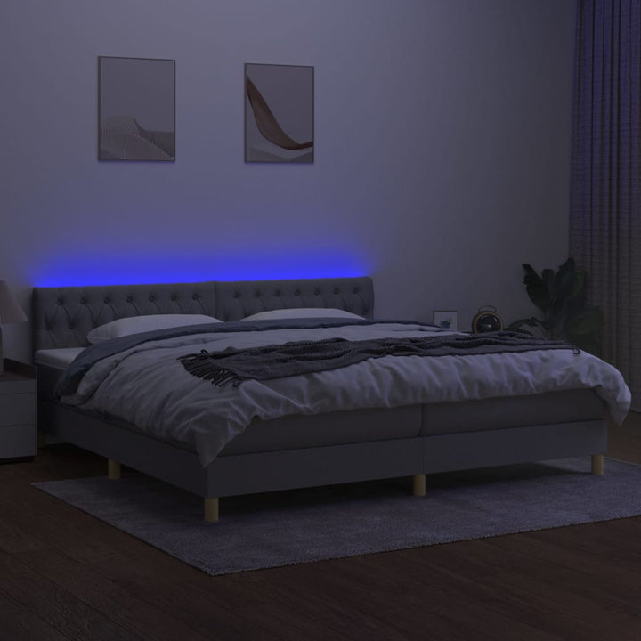 Ramsäng Med Madrass &amp; Led Tyg