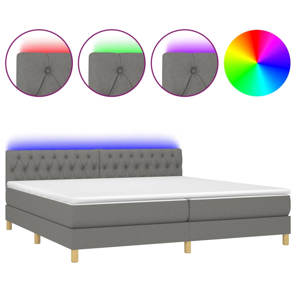 Ramsäng Med Madrass & Led Tyg
