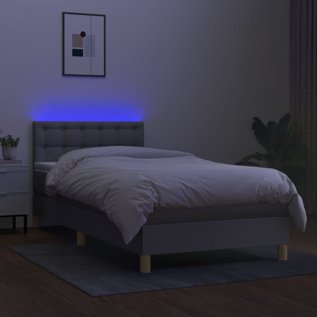 Ramsäng Med Madrass &amp; Led Tyg