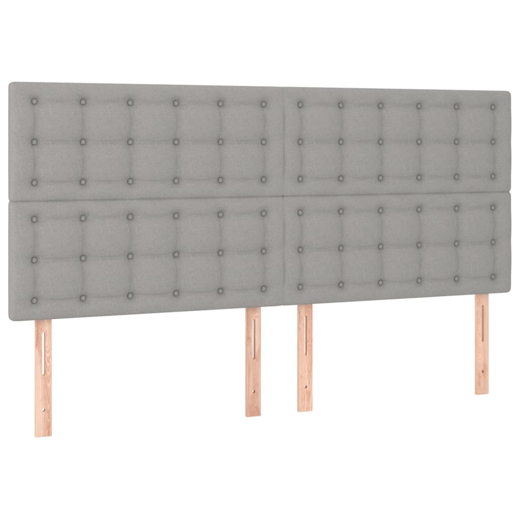 Sängram Med Huvudgavel Tyg