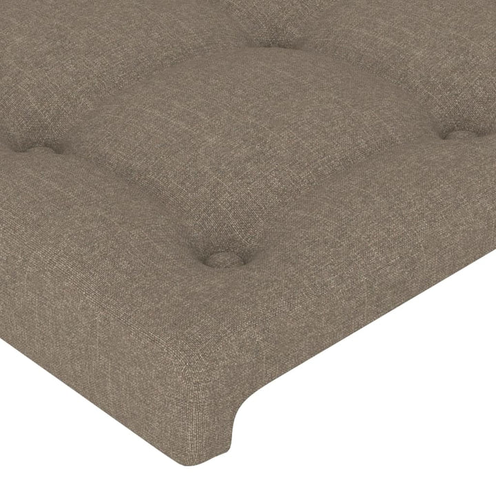Sängram Utan Madrass Tyg