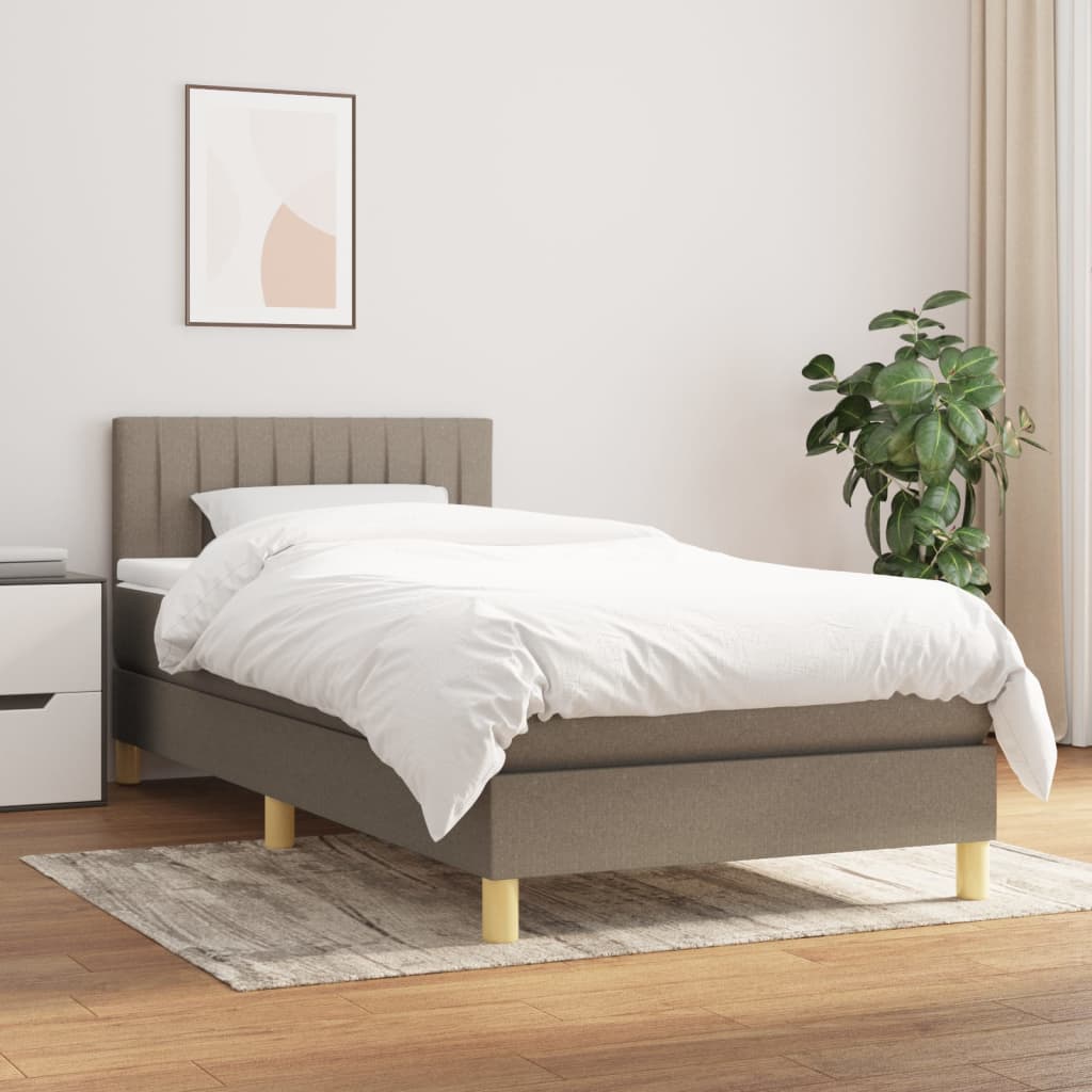 Bäddfjäder Med Kudde Med Huvudgavel Tyg