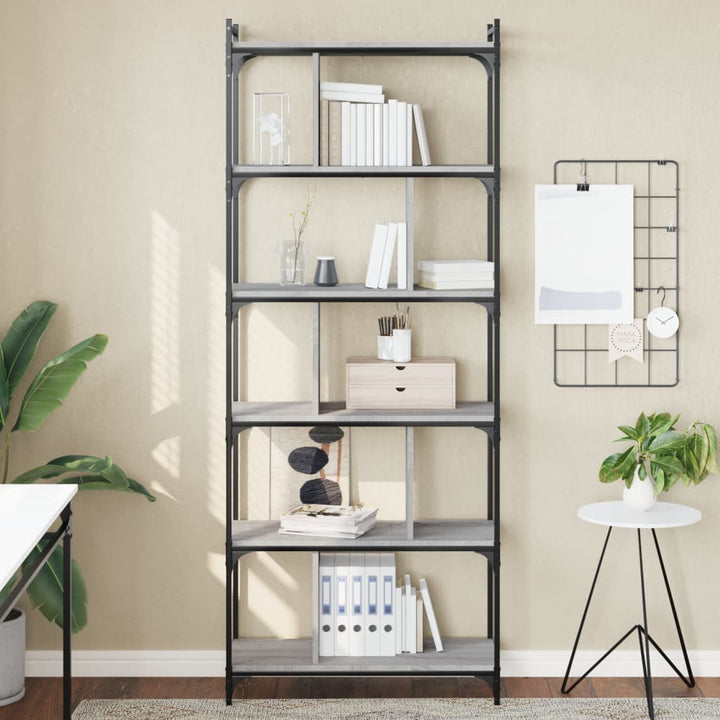 Bokhylla 3 Hyllplan 76X32X Konstruerat Trä