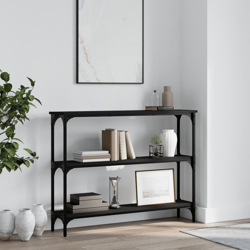 Konsolbord 100X22,5X75 Cm Konstruerat Trä