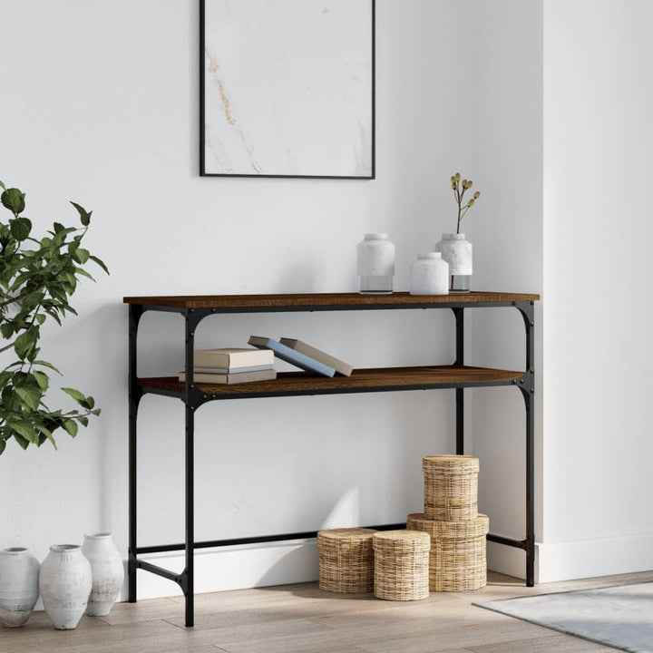Konsolbord 100X35,5X75 Cm Konstruerat Trä