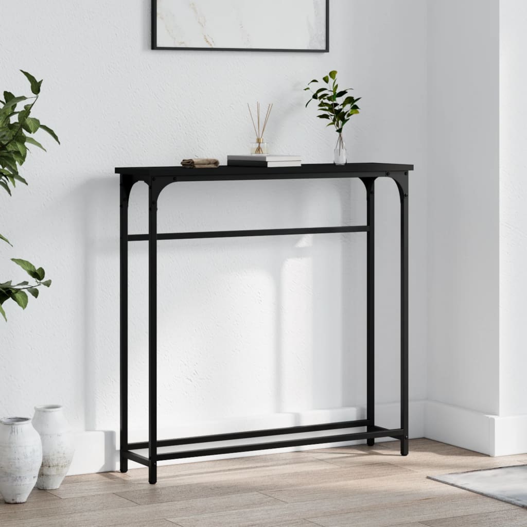 Konsolbord 75X19,5X75 Cm Konstruerat Trä