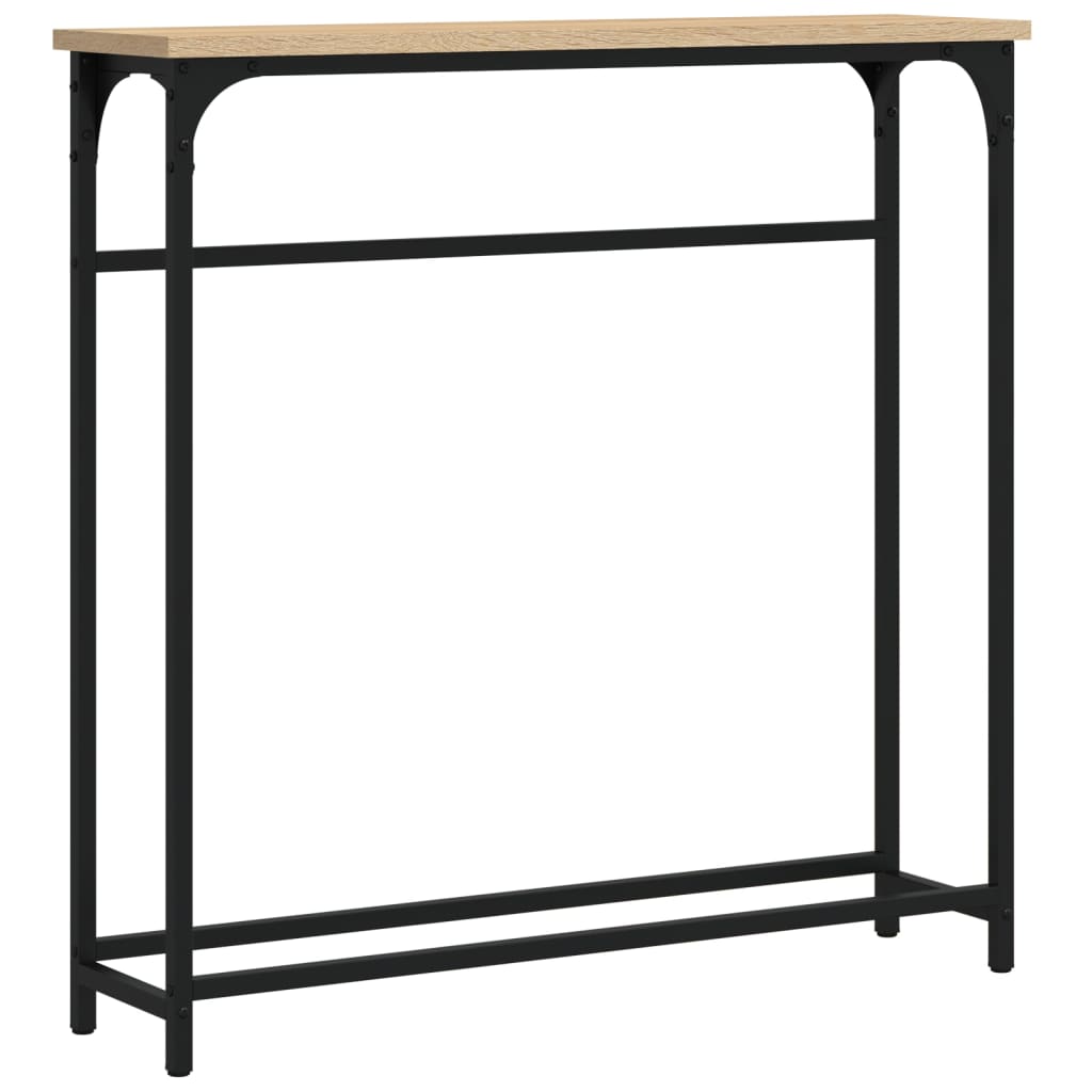 Konsolbord 75X19,5X75 Cm Konstruerat Trä