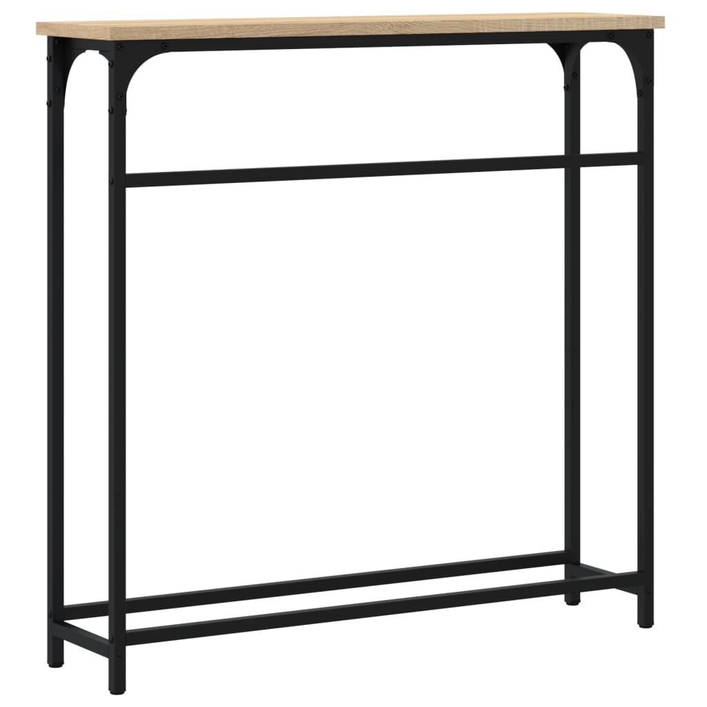 Konsolbord 75X19,5X75 Cm Konstruerat Trä
