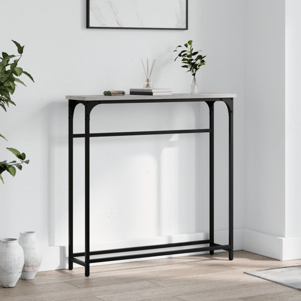 Konsolbord 75X19,5X75 Cm Konstruerat Trä