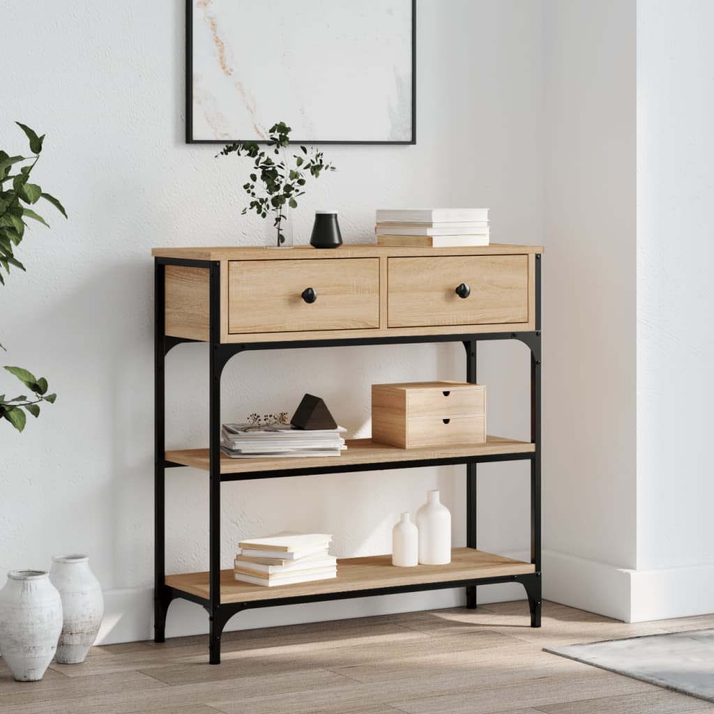 Avlastningsbord 72,5X25X75 Cm Konstruerat Trä