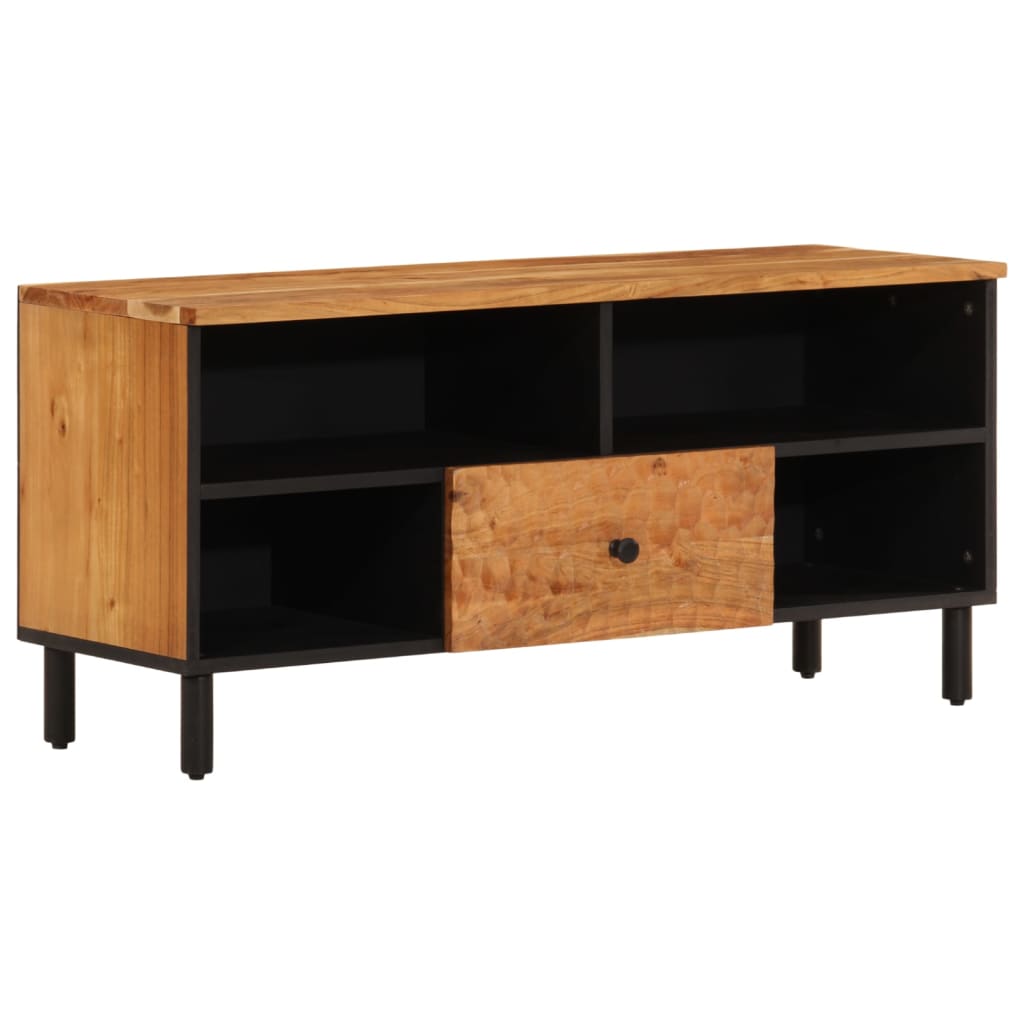 Tv-Bänk 100X33X46 Cm Trä