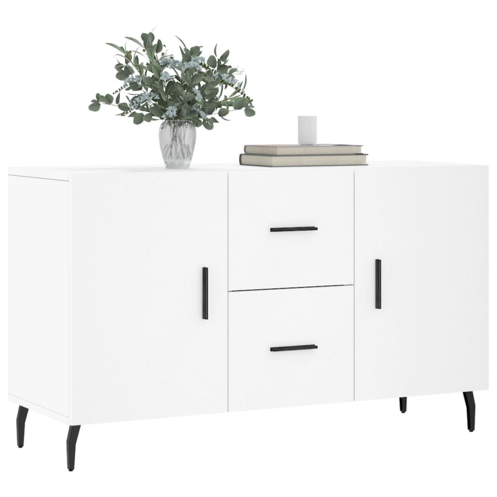 Skänk Vit 100X36X60 Cm Konstruerat Trä