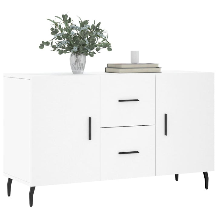 Skänk Vit 100X36X60 Cm Konstruerat Trä