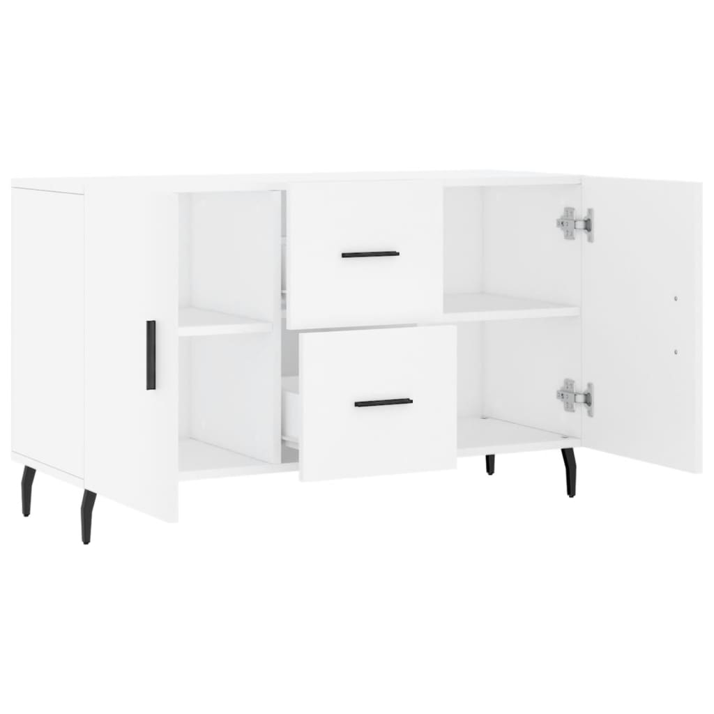 Skänk Vit 100X36X60 Cm Konstruerat Trä