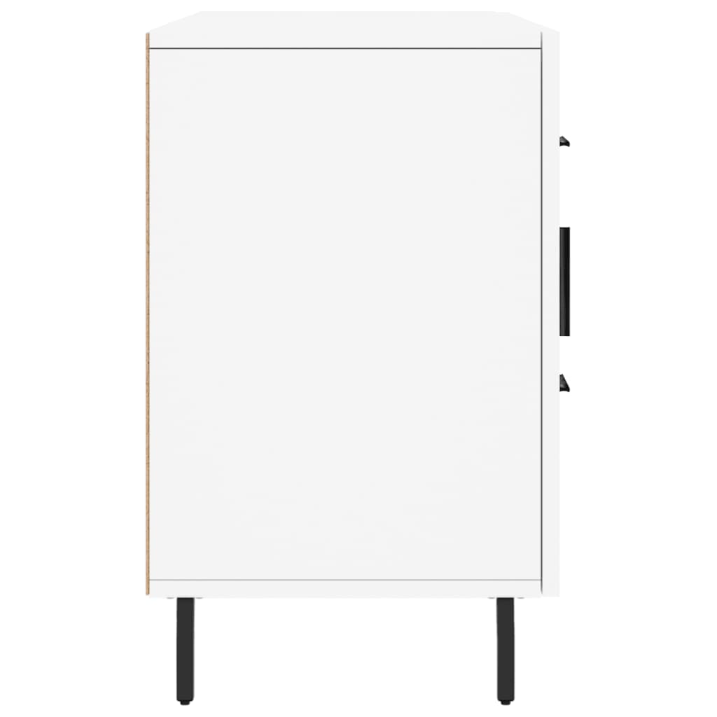 Skänk Vit 100X36X60 Cm Konstruerat Trä