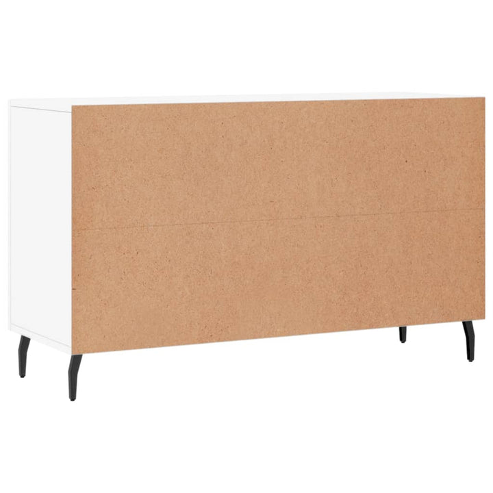 Skänk Vit 100X36X60 Cm Konstruerat Trä