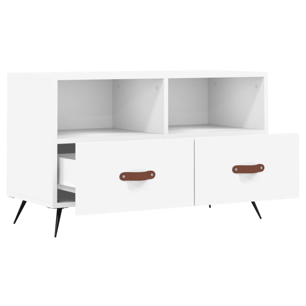 Tv-Bänk 80X36X50 Cm Konstruerat Trä