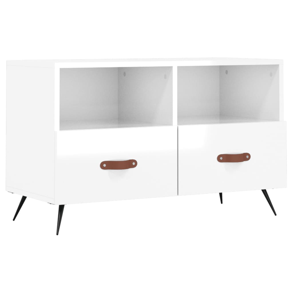 Tv-Bänk 80X36X50 Cm Konstruerat Trä