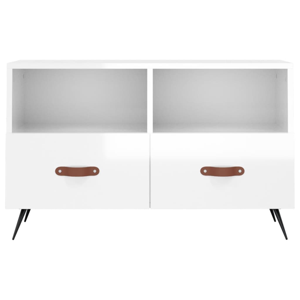Tv-Bänk 80X36X50 Cm Konstruerat Trä