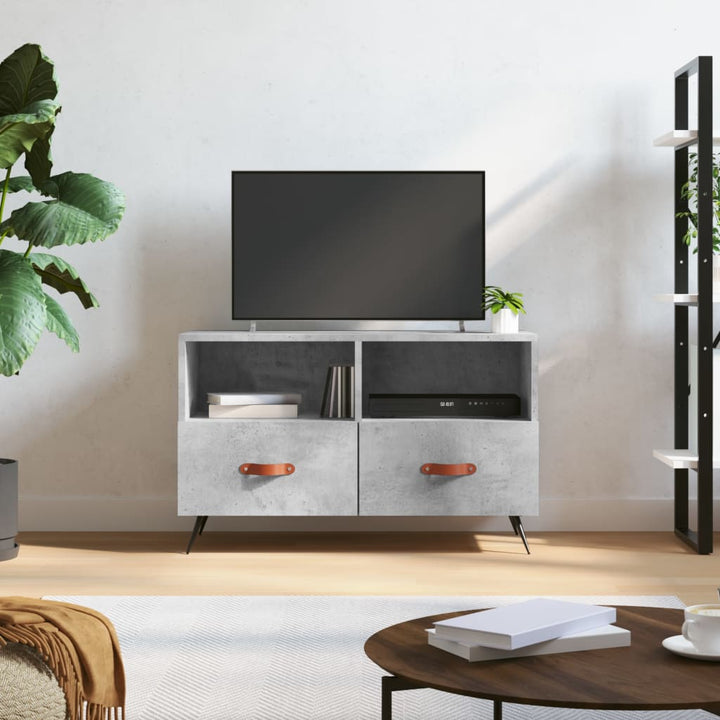 Tv-Bänk 80X36X50 Cm Konstruerat Trä