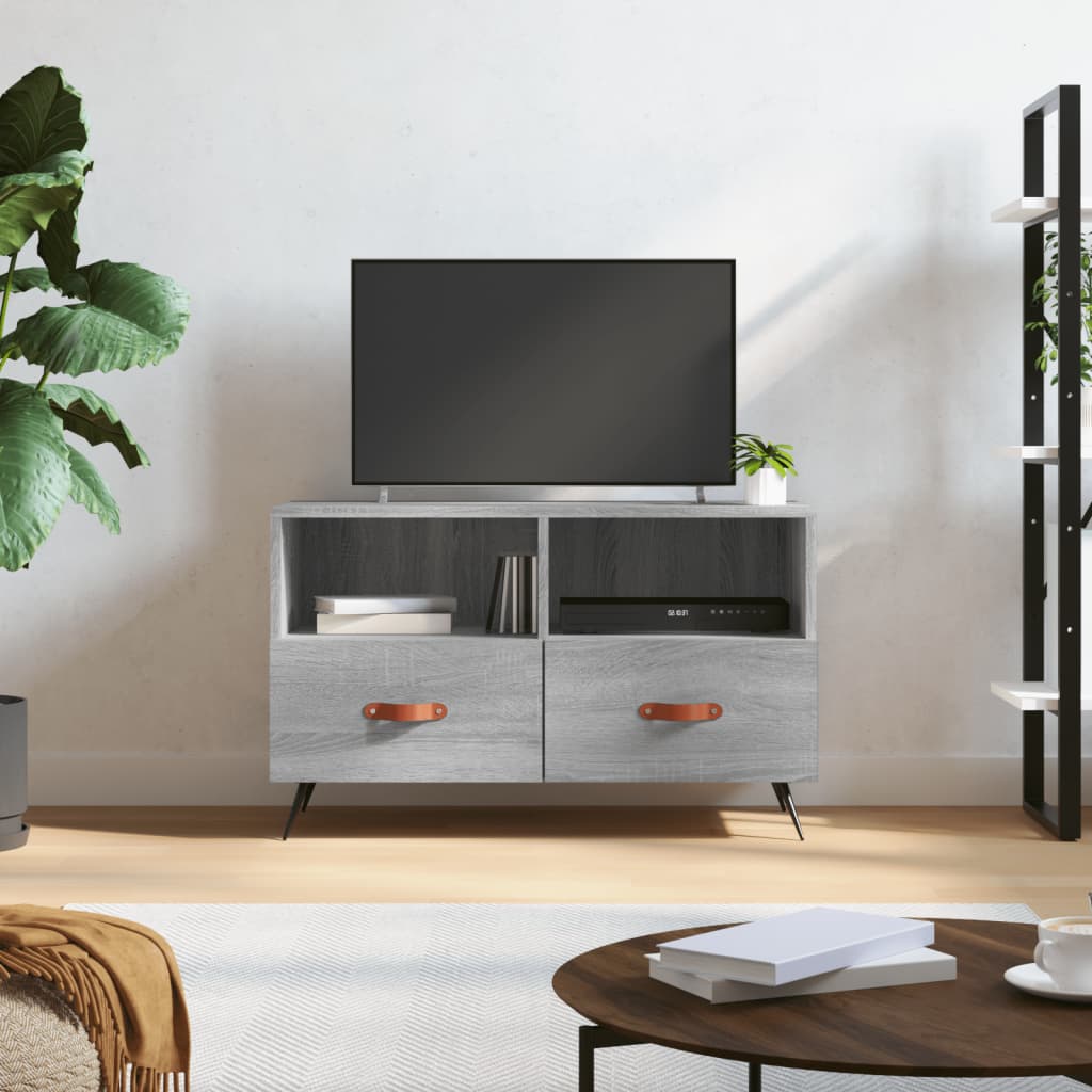 Tv-Bänk 80X36X50 Cm Konstruerat Trä