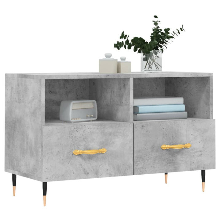 Tv-Bänk 80X36X50 Cm Konstruerat Trä