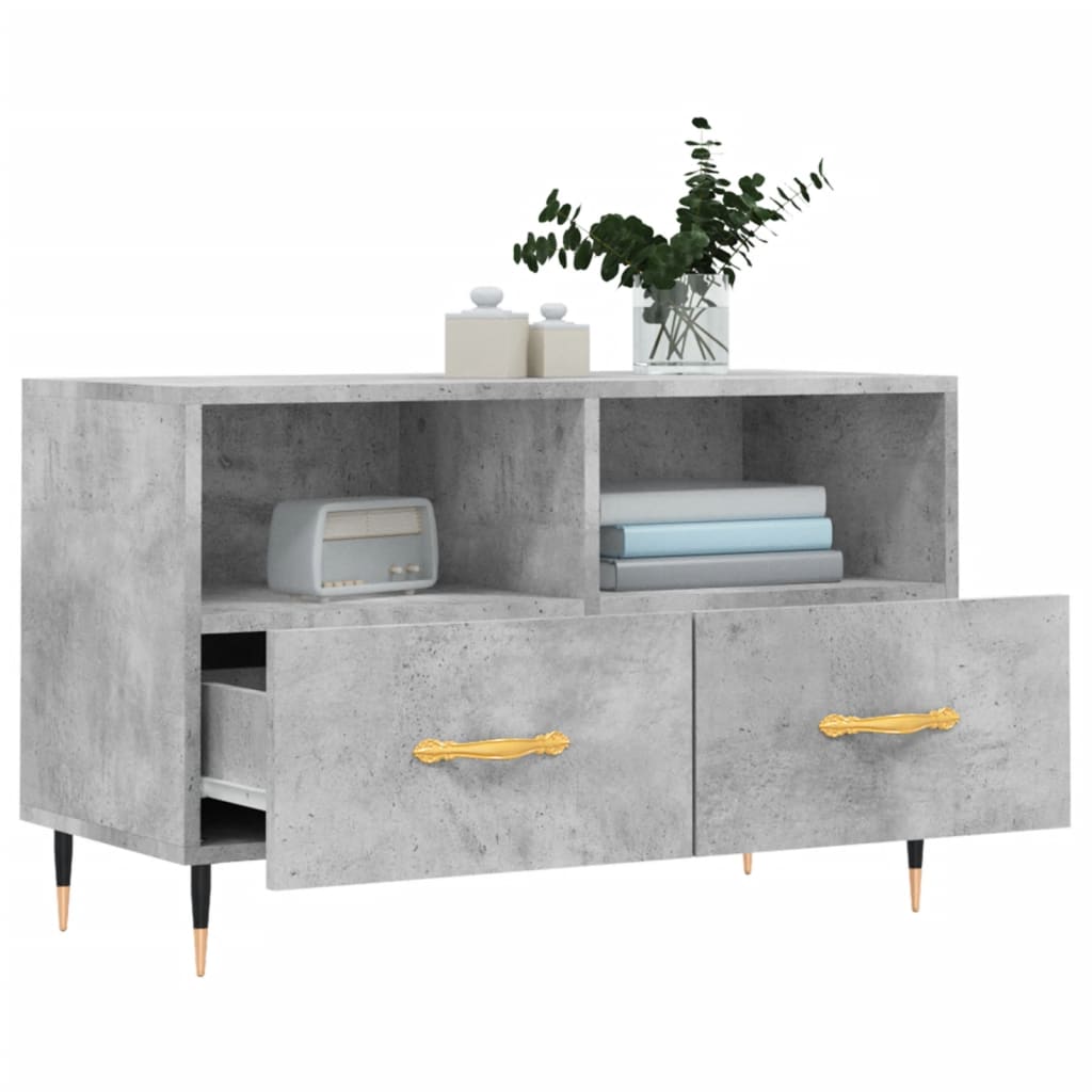 Tv-Bänk 80X36X50 Cm Konstruerat Trä