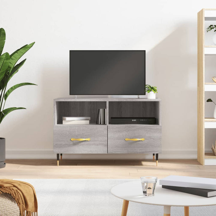 Tv-Bänk 80X36X50 Cm Konstruerat Trä