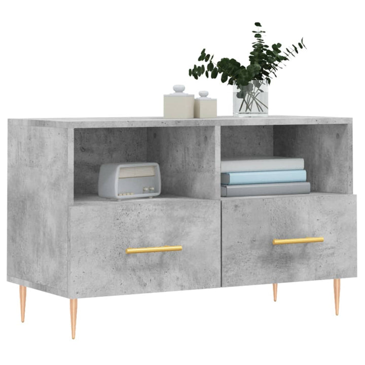Tv-Bänk 80X36X50 Cm Konstruerat Trä