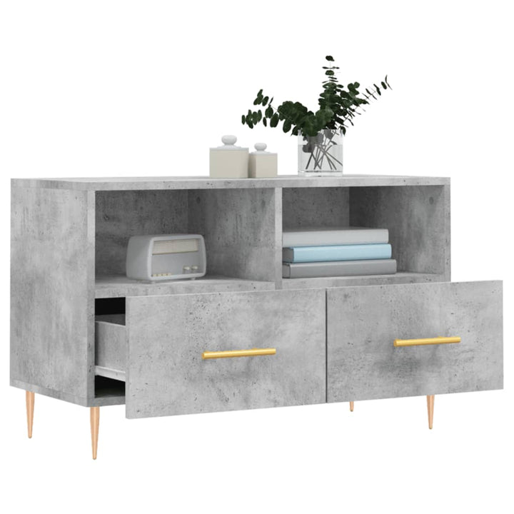 Tv-Bänk 80X36X50 Cm Konstruerat Trä