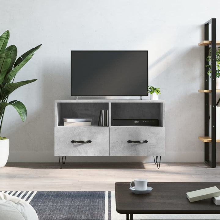 Tv-Bänk 80X36X50 Cm Konstruerat Trä