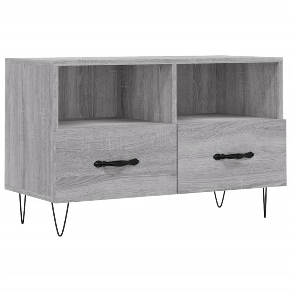 Tv-Bänk 80X36X50 Cm Konstruerat Trä
