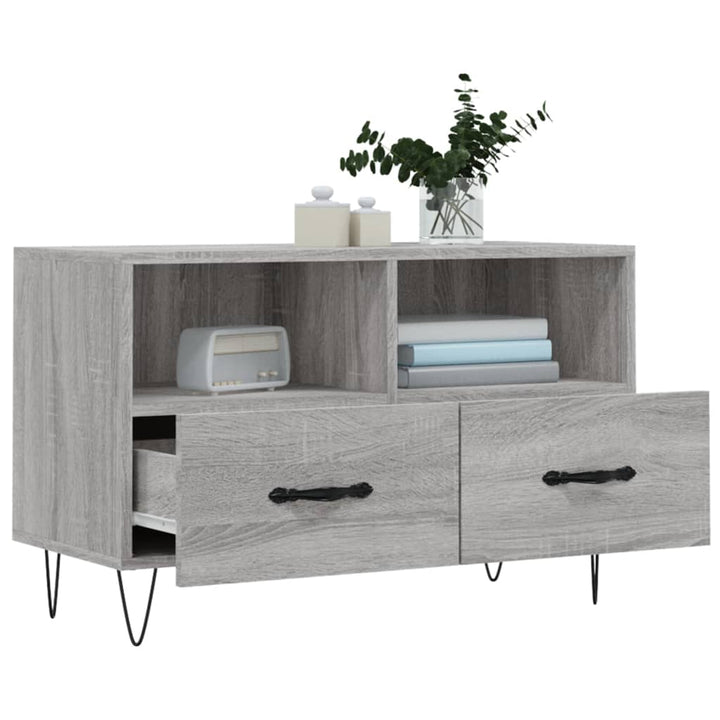 Tv-Bänk 80X36X50 Cm Konstruerat Trä