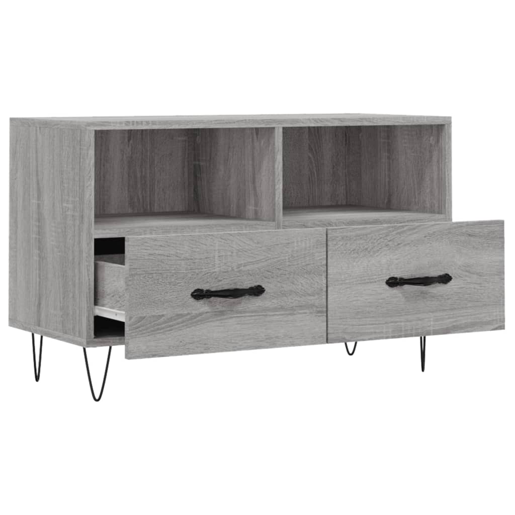 Tv-Bänk 80X36X50 Cm Konstruerat Trä