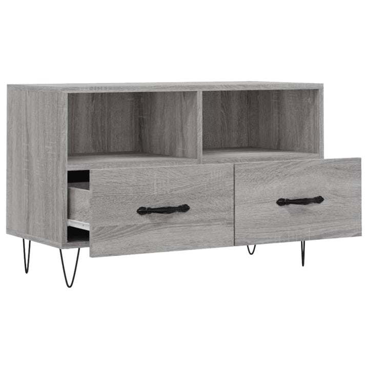 Tv-Bänk 80X36X50 Cm Konstruerat Trä