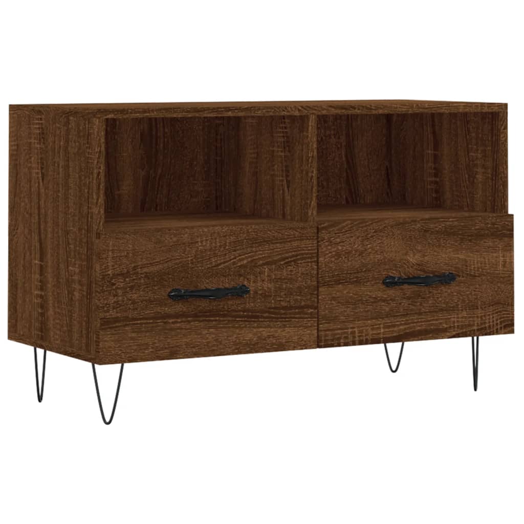 Tv-Bänk 80X36X50 Cm Konstruerat Trä