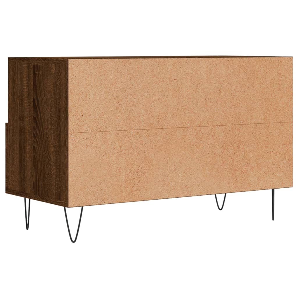 Tv-Bänk 80X36X50 Cm Konstruerat Trä
