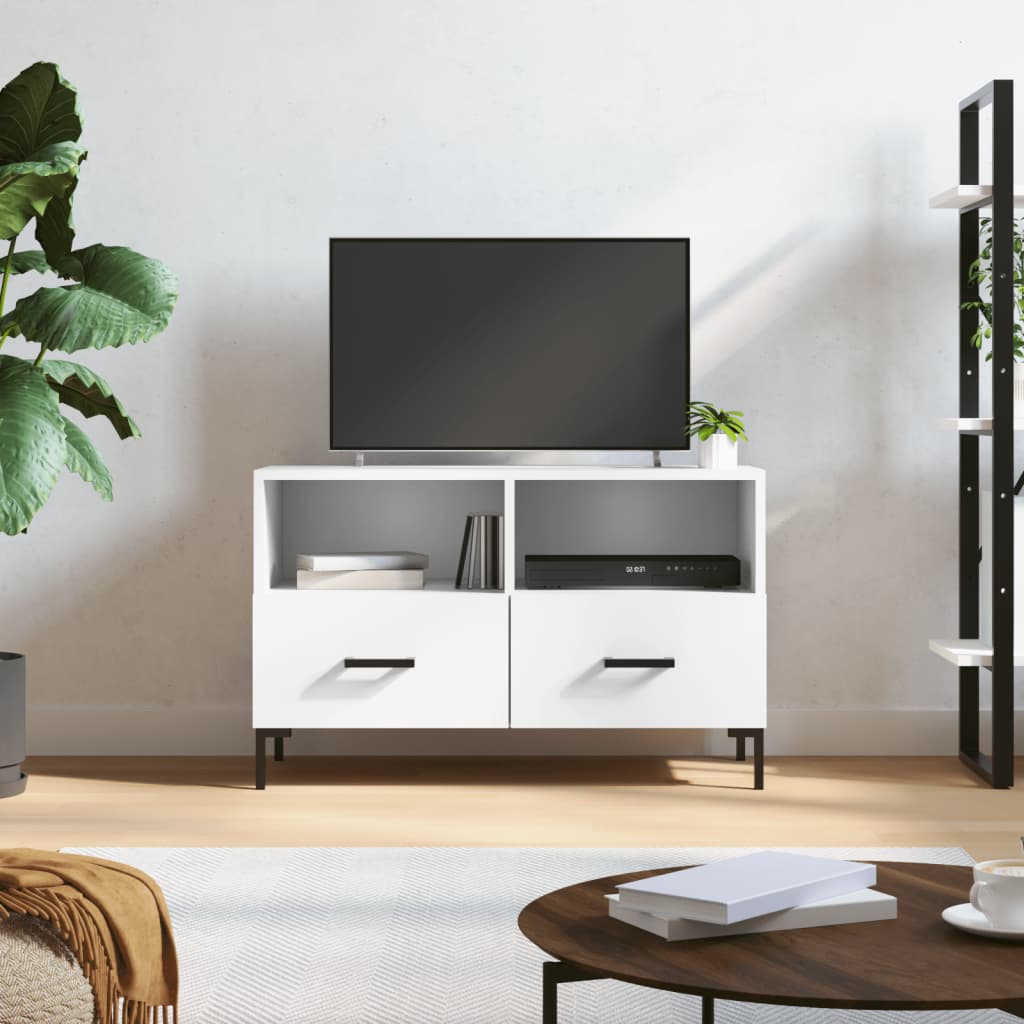 Tv-Bänk 80X36X50 Cm Konstruerat Trä