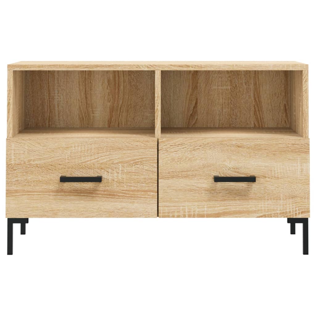 Tv-Bänk 80X36X50 Cm Konstruerat Trä