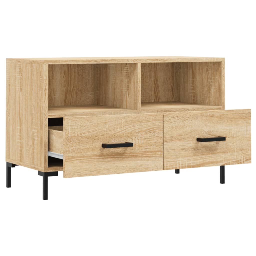 Tv-Bänk 80X36X50 Cm Konstruerat Trä