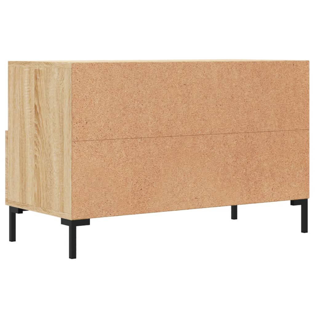 Tv-Bänk 80X36X50 Cm Konstruerat Trä